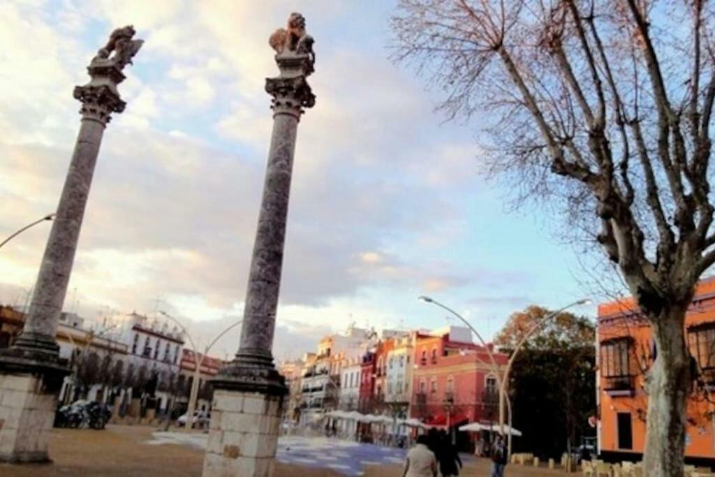 Atico Con Terraza En Alameda De Hercules Sevilla Bagian luar foto